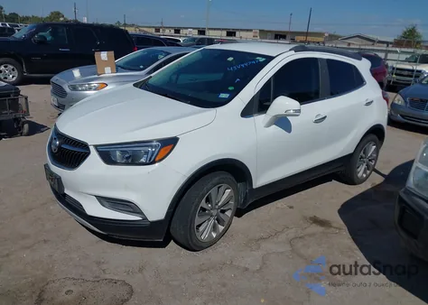2018 Buick Encore Preferred from USA, damaged, VIN KL4CJASB0JB697586